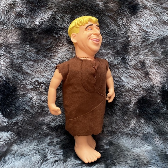 Barney Rubble Dakin Vinyl Plush Doll Figure - Picture 2 of 16